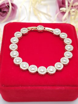 Bratara Angelic Gold-placata cu aur 14k