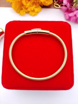 Bratara flexibila Women Neck placata cu aur 14k