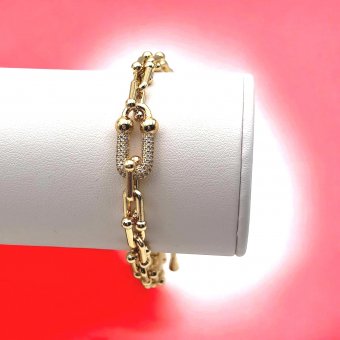 Bratara Rafinat placata cu aur 14k