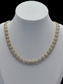 Colier Angelic Gold placat cu aur de 14k