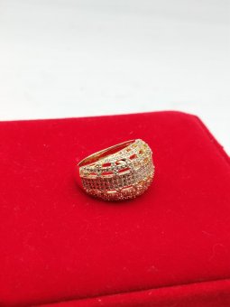 Inel fix London placat cu aur 14k