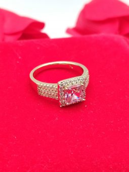 Inel Pinky placat cu aur 14k