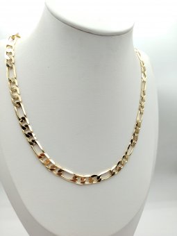 Lant Cartier Large 8mm-placat cu aur 14k