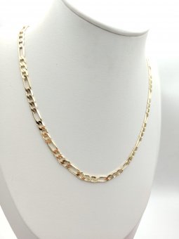 Lant New Style -4 mm, placat cu aur 14 k