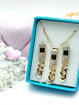 Set Be monaco placat cu aur14k