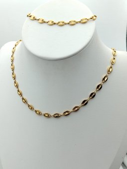 Set Coffee placat cu aur 18k