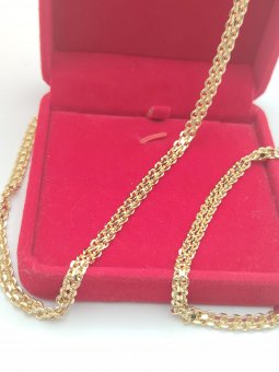 Set dantelat Narrow -placat cu aur 14k