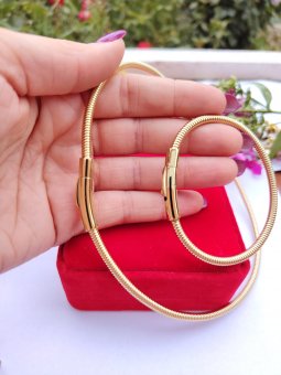 Set flexibil  Women Neck - placat cu aur 14k