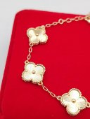 Bratara All Gold Trifoi placata cu aur 14k