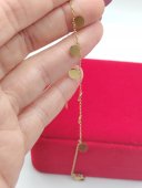 Bratara Banuti mici placata cu aur 14k