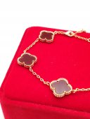 Bratara Cherry Trifoi placata cu aur 14k
