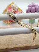 Bratara dama Maze placata cu aur 14k