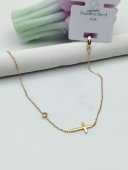 Bratara glezna  model 7- placata cu aur 14k