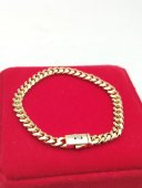 Bratara Monaco 1 placata cu aur 14k - 6mm