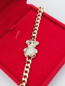 Bratara Ursulet-placata cu aur 14k
