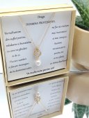 Cadou Doamna Profesoara-placat cu aur 14k