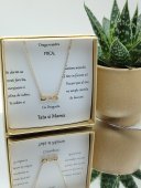 Cadou Fiica-placat cu aur 14k