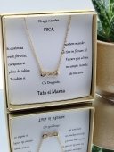 Cadou Fiica-placat cu aur 14k