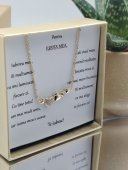 Cadou Iubita-placat cu aur 14k
