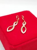 Cercei All New placati cu aur 14k