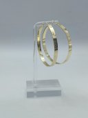 Cercei Cartier 6 cm placati cu aur 14k