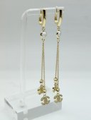 Cercei C&C New-placati cu aur 14k