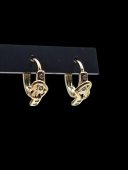 Cercei copii model 2 placati cu aur 14k