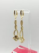 Cercei Wrap placati cu aur 14k