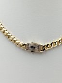 Colier Monaco 2 placat cu aur 14k -6mm
