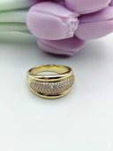 Inel All New placat cu aur 14k