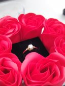 Inel Fine Lux placat cu aur 14k