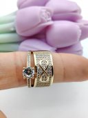 Inel Gold Diamond placat cu aur 14k