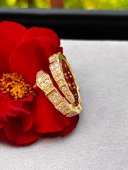 Inel reglabil sarpeplact cu aur 14k