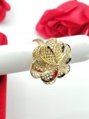 Inel Rose placat cu aur 14k