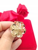 Inel Rose placat cu aur 14k