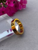 Inel simplu Cartier placat cu aur 18k