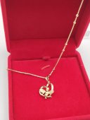 Lant Angel placat cu aur 14k