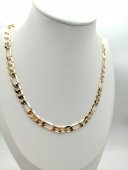 Lant Cartier Large 8mm-placat cu aur 14k