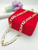 Lant Cartier Large 8mm-placat cu aur 14k