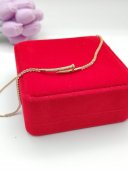 Lant Tennis Cui Gold reglabil - placat cu aur 14K