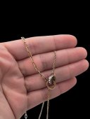 Lant Iconic placat cu aur 18k
