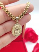 Lant Maica Domnului 2-placat cu aur 14k