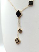 Lant New Trifoi placat cu aur 14k