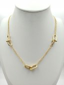 Lant Paperclip placat cu aur 14k
