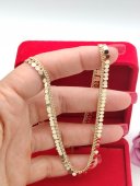 Lant Salba  - placat cu aur 14k
