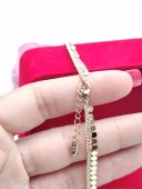 Lant Salba  - placat cu aur 14k