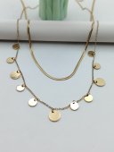 Lant Sneak Ball placat cu aur 14k