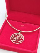 Lantisor Pomul Vietii placat cu aur 14k