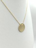 Lantisor Simple Coin -placat cu aur 14k