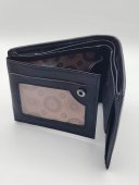 Portofel barbat Prestige Man black - piele naturala